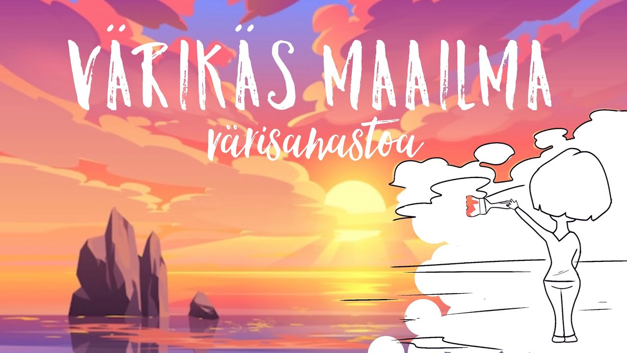 VÄRIKÄS MAAILMA / A COLORFUL WORLD: värisanastoa / color vocab