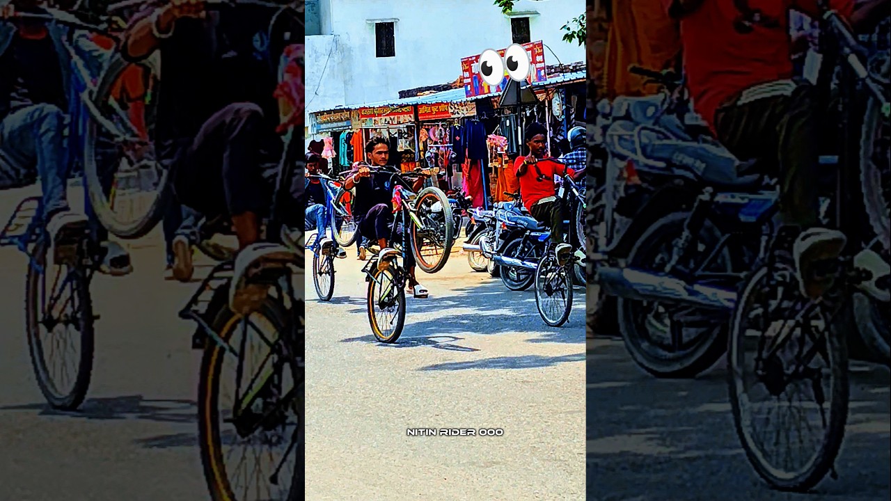 public ka reaction cycle Rider 👀🚴🤯#stunt #cyclerider #shortsfeed #viralvideo