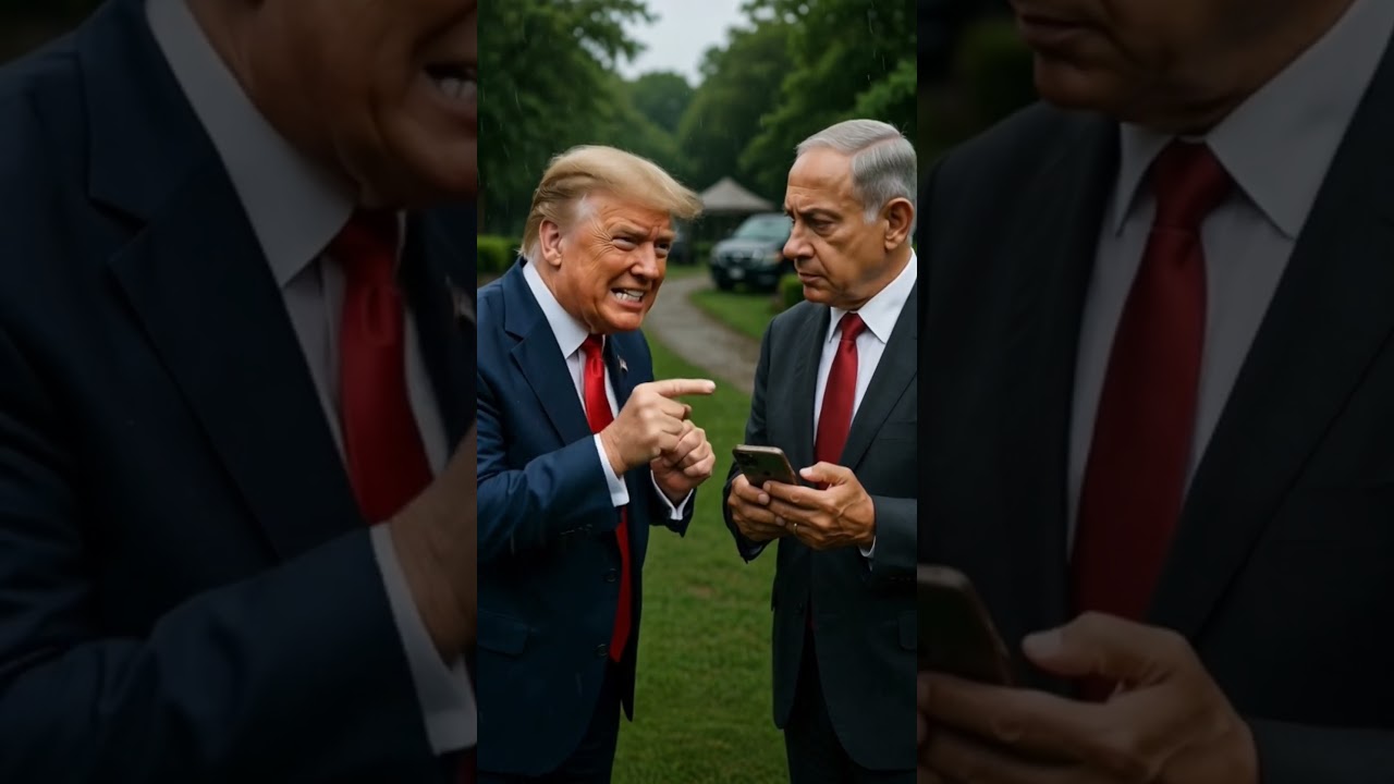 😂Trump and Netanyahu funny talk parody that will shock you|😂 #shorts #fyp #funny