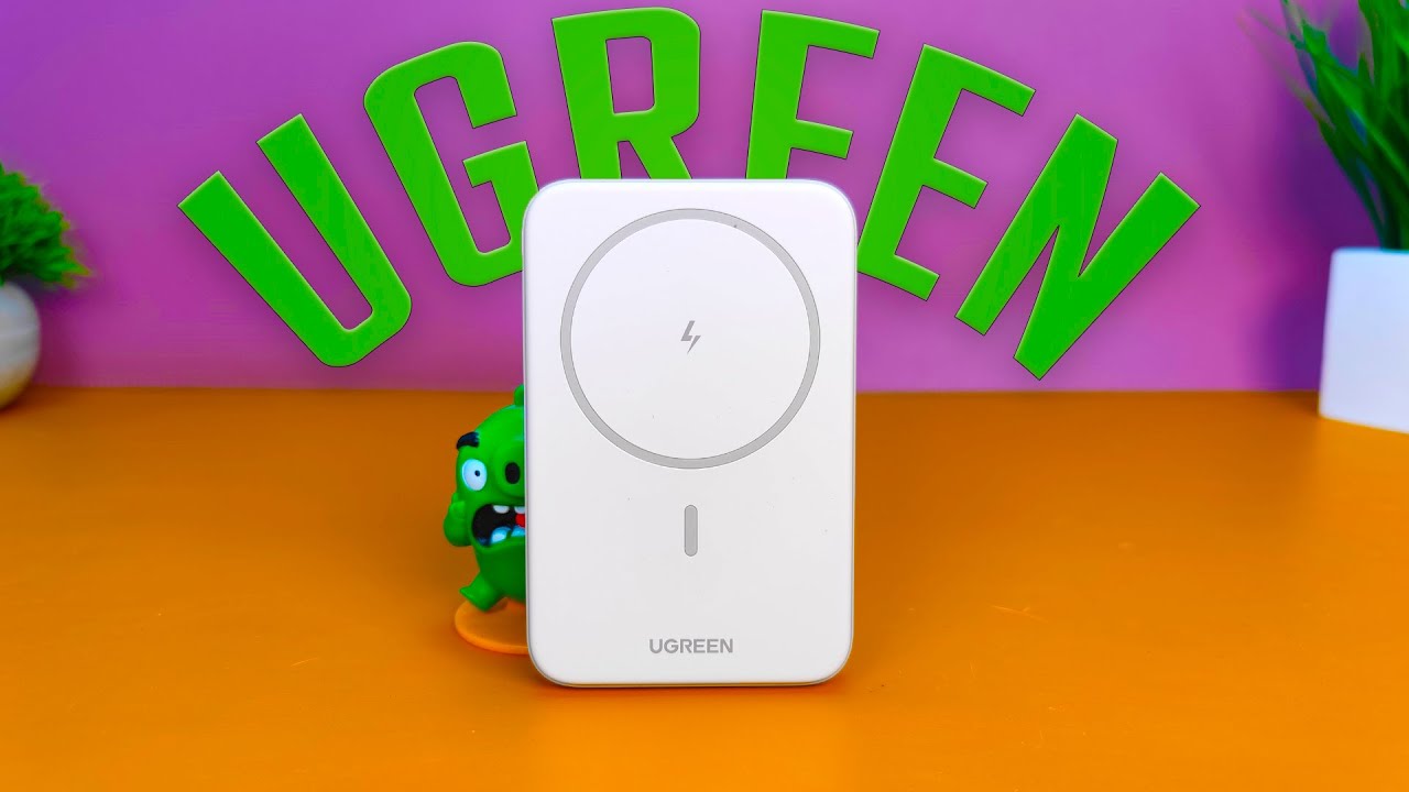 Что ЭТО за ЧУДО? МАГНИТНЫЙ БЕСПРОВОДНОЙ Внешний Аккумулятор - UGREEN Magnetic Wireless !