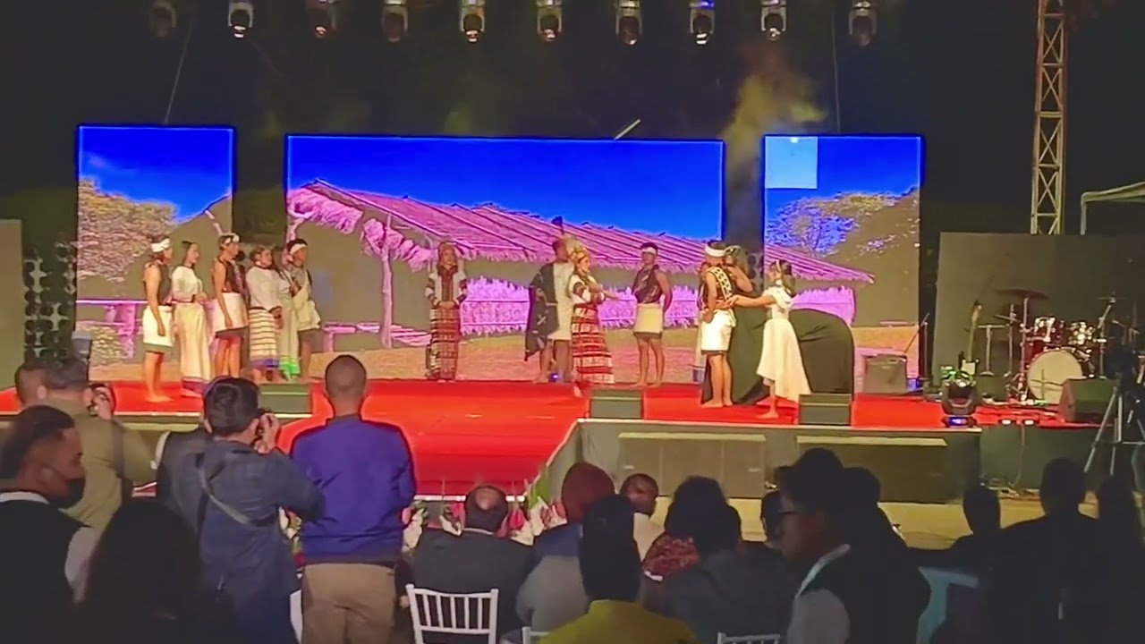 G20 summit Mizoram, Performance by Chhawkhlei Cultural Club and Mizo Dance Camp at Raj Bhavan,Aizawl