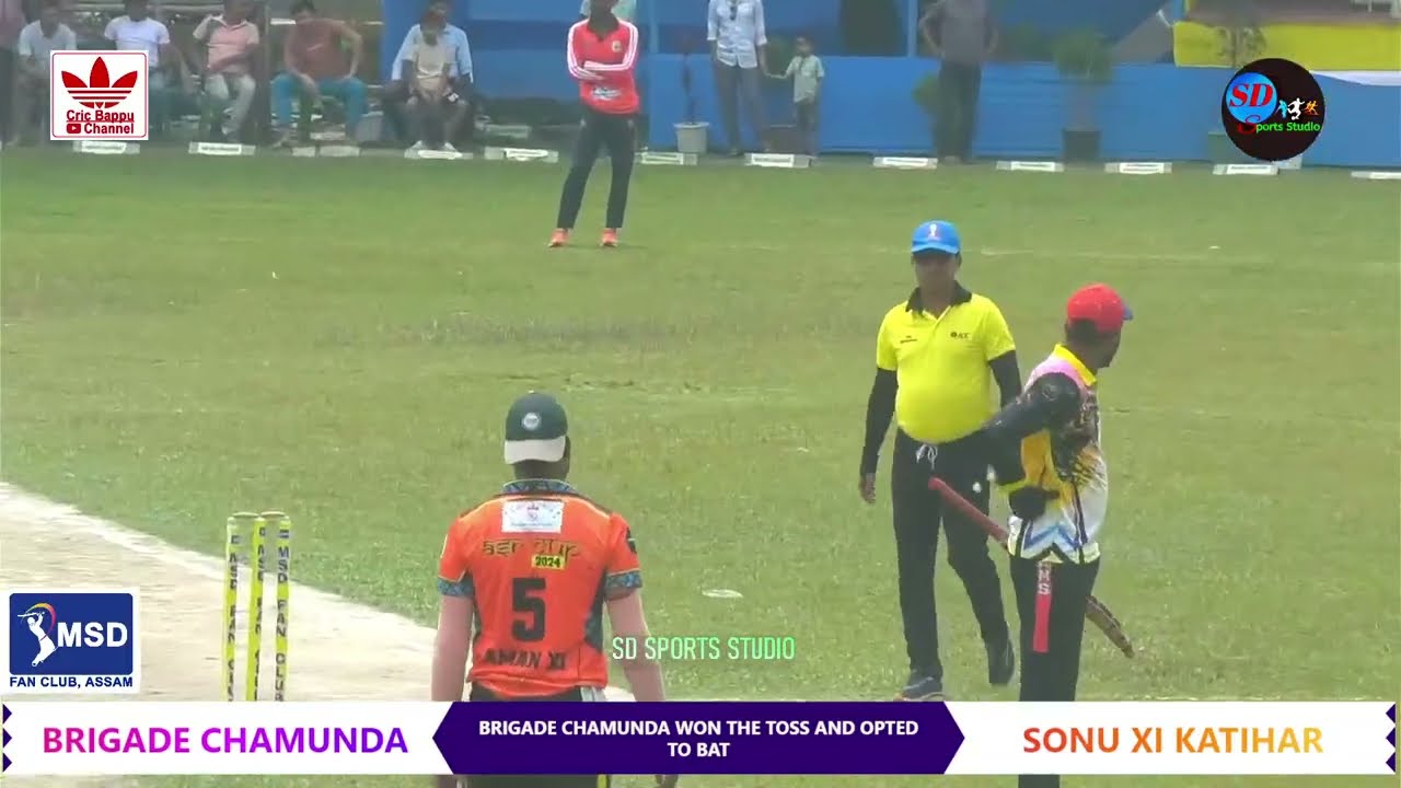 BRIGADE CHAMUNDA vs SONU XI (PQF) | BOLPUR vs SONU XI ( QF) | MSD INT. CHAMPIONS TROPHY 3.0 | ASSAM