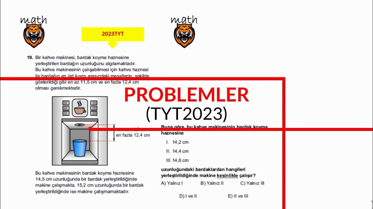 PROBLEMLER-(Kahve Makinesi Sorusu)
