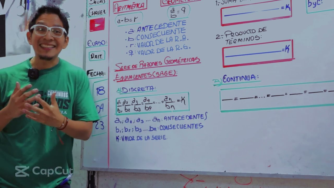 Aritmética Razones y Proporciones