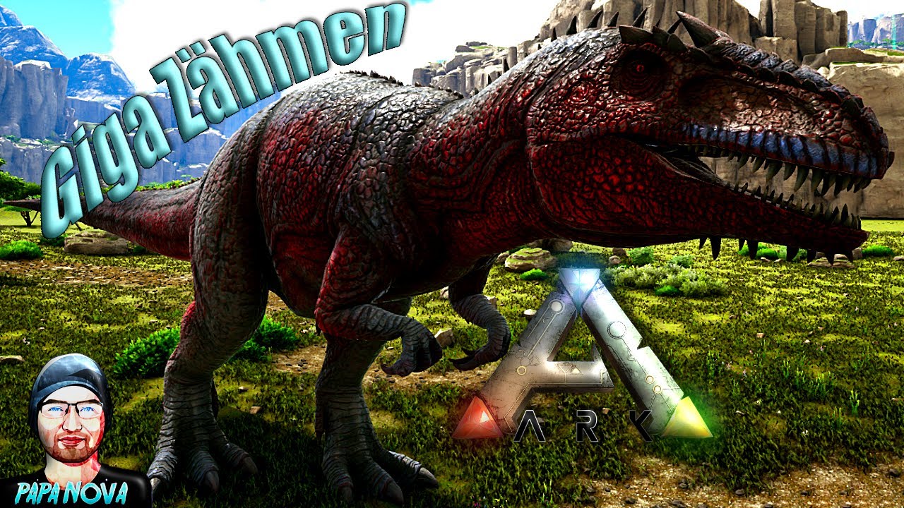 ARK How to tame Giganotosaurus Solo  #Ragnarok / German Tutorial