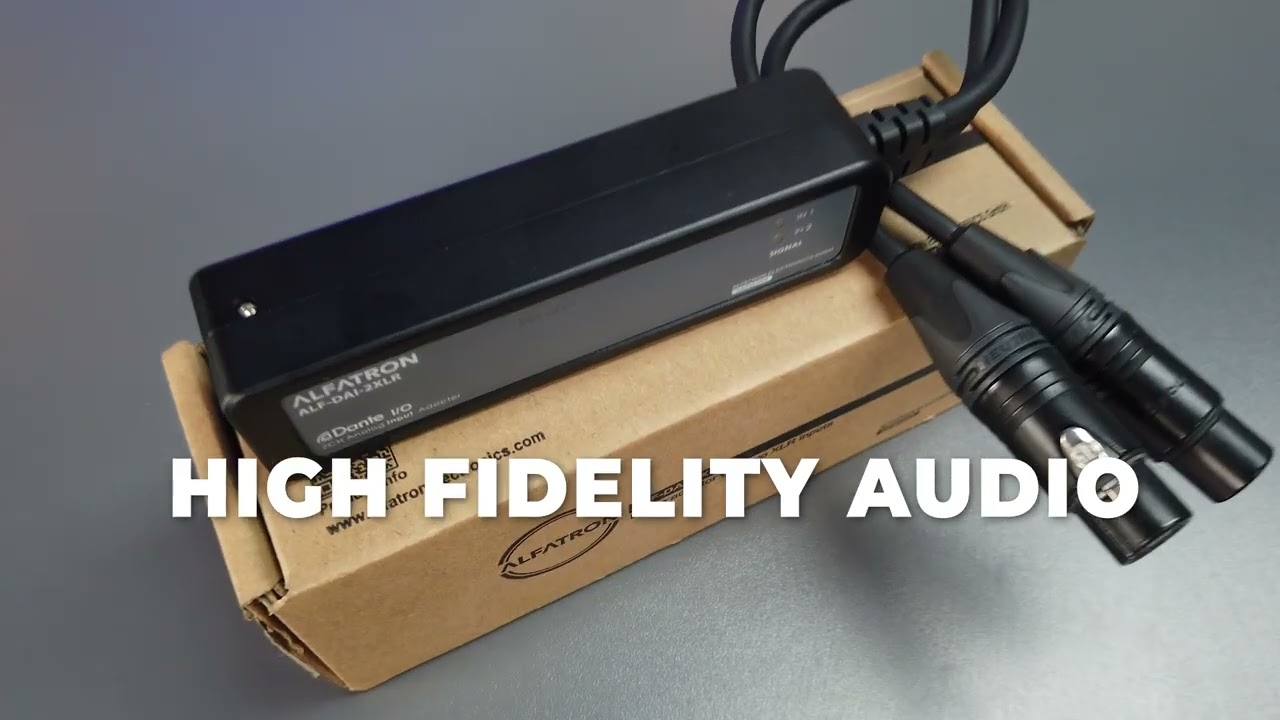 ALFATRON Dante IO Converters