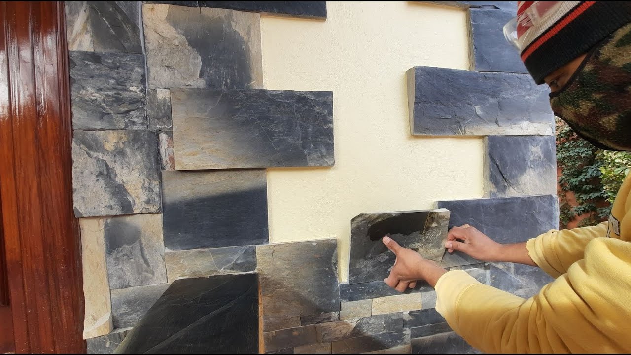 Como instalar piedras en paredes