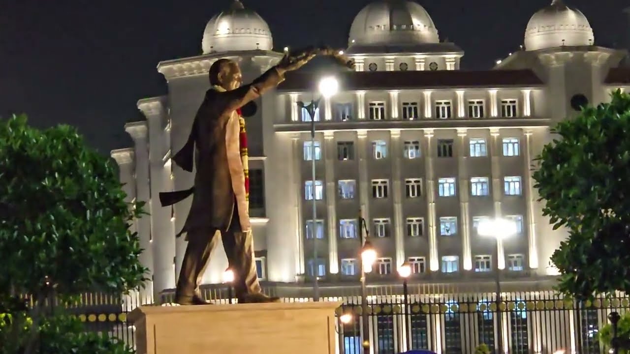 Dr. B.R Ambedkar statue Telangana  State  Secretariat