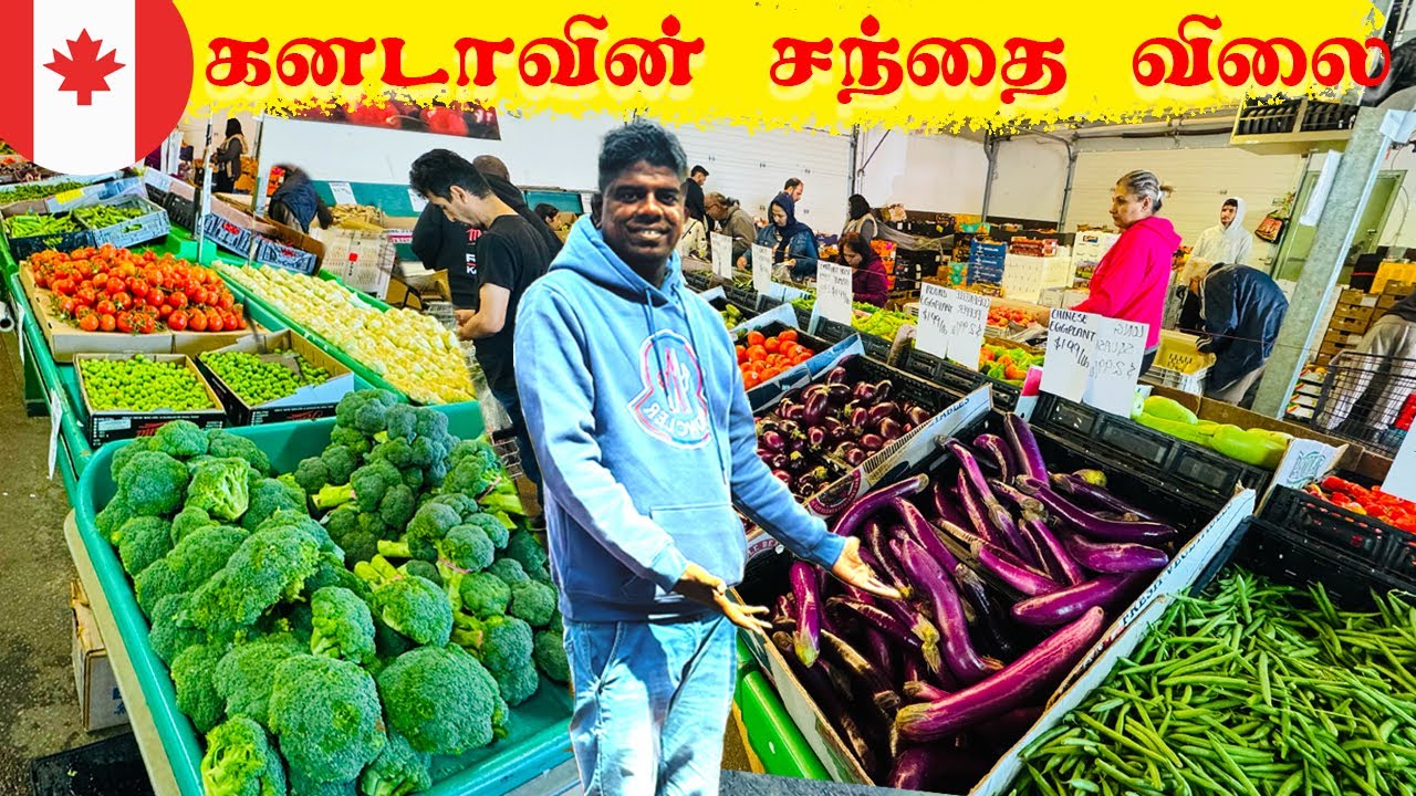 🇨🇦 கனடாவில் முதல்  நாள்! மலிவு விலையில் வார இறுதி நாள் சந்தை canada Flea market | Tamil  Vlog