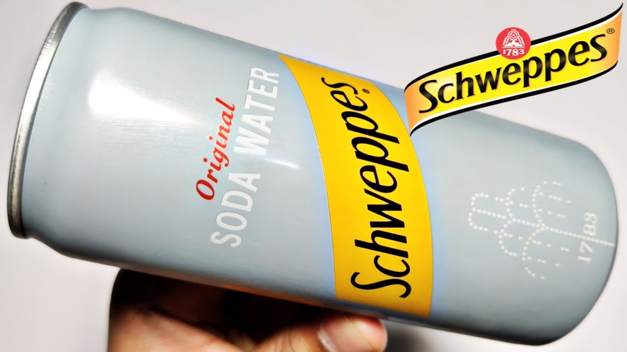 Schweppes Original Soda Water 300ml, Ingredients/Recipe, Taste, Price | Original Soda Water Est.1783