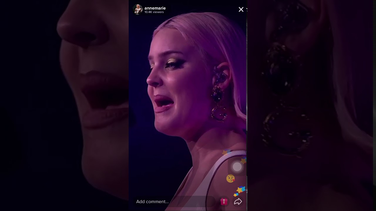 ANNE MARIE - BEAUTIFUL (christina aguilera cover) LIVE at TIKTOK