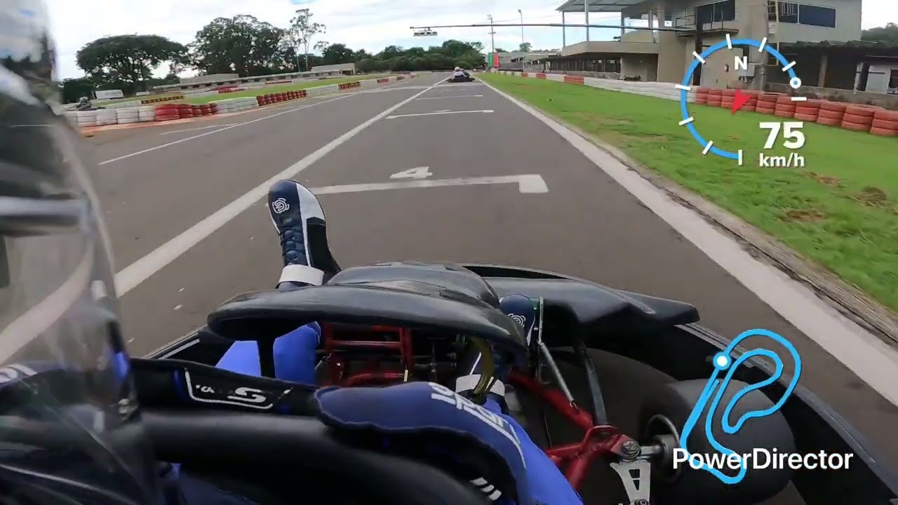 Kart Paulínia 07 fev 2026 traçado 4 anti horário chegada P4