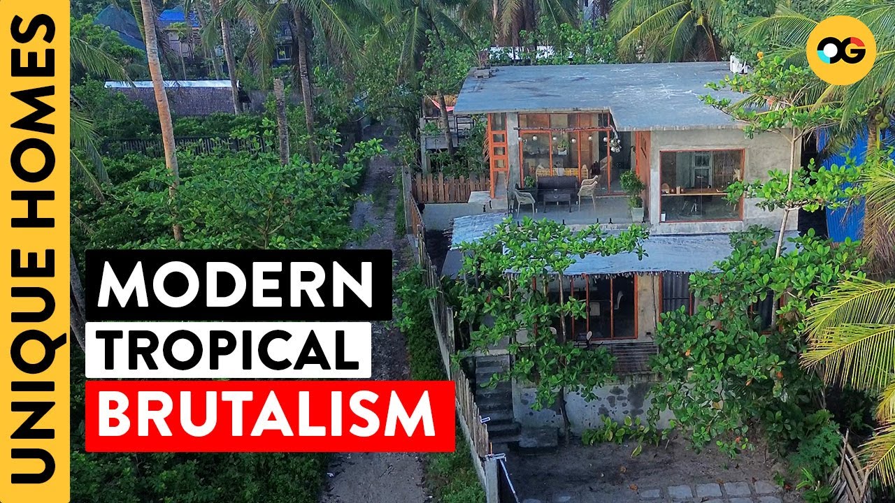 Step Inside a Tropical Brutalist–Inspired Home Steps from the Beach in Sorsogon