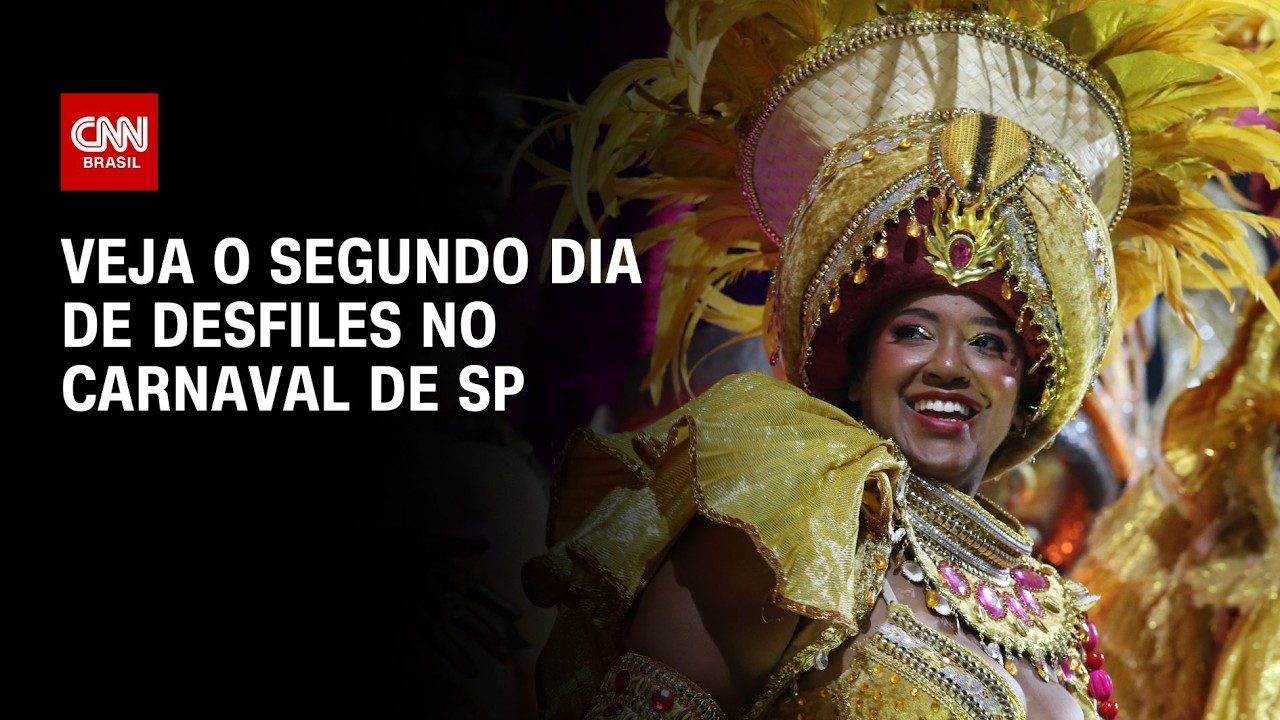 Carnaval de SP: Segunda noite de desfiles do grupo especial é marcada por enredos afro | AGORA CNN