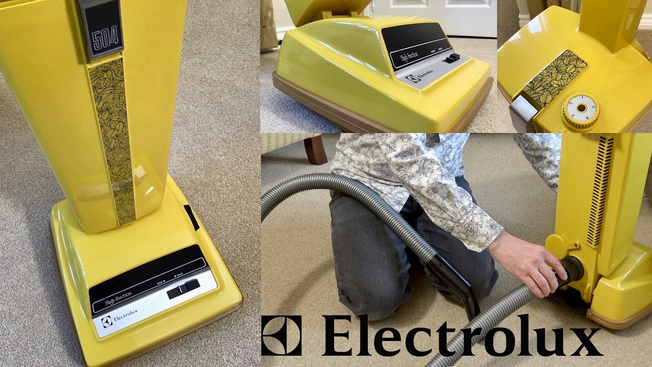 Vintage 1970s Electrolux 504 Vacuum Cleaner Unboxing & First Look