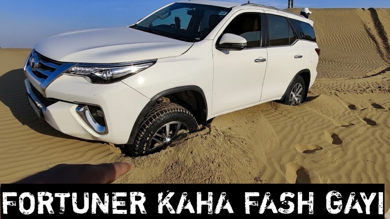 FORTUNER KO RET ME FASHA DIYA 