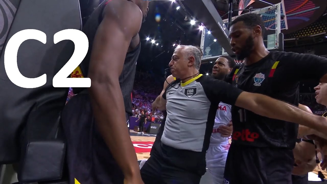 C2 - Unsportsmanlike foul  - 2025 Eurobasket.
