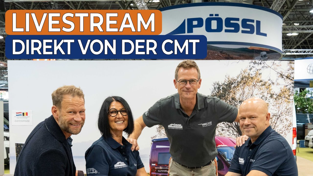 ALLE Pössl 2026 CMT Neuheiten direkt vom Pössl Stand | Q&A | Pössl, Vanline, Roadcar und Globecar