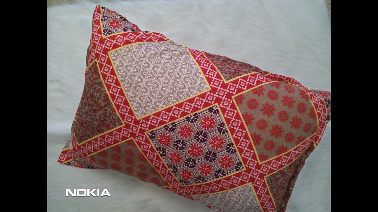 خياطة مخدة مع السوستة او السحاب   #دروس_أونلاين #خياطة #تعليم Pillow cover with hidden zipper