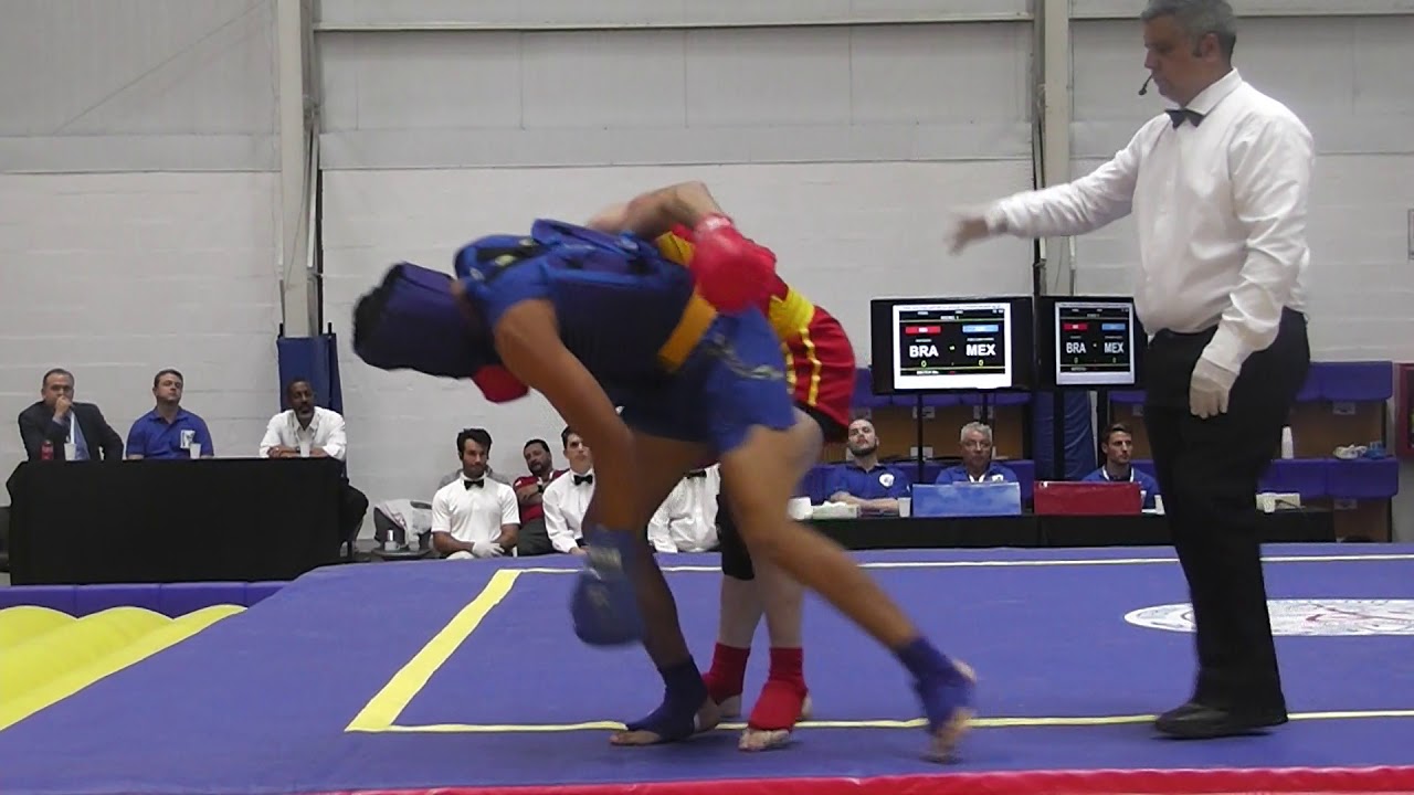 12th Pan American Wushu Championships Sanda Men 75kg - Brazil vs. Mexico