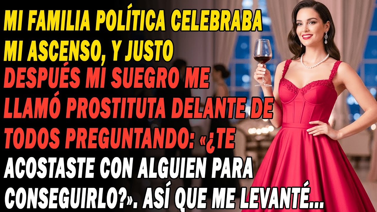Tras Mi Ascenso🎉, El Padre De Mi Marido👨‍🦳Dijo: «¿Y Con Quién Te Has Acostado Para Conseguirlo?».😠