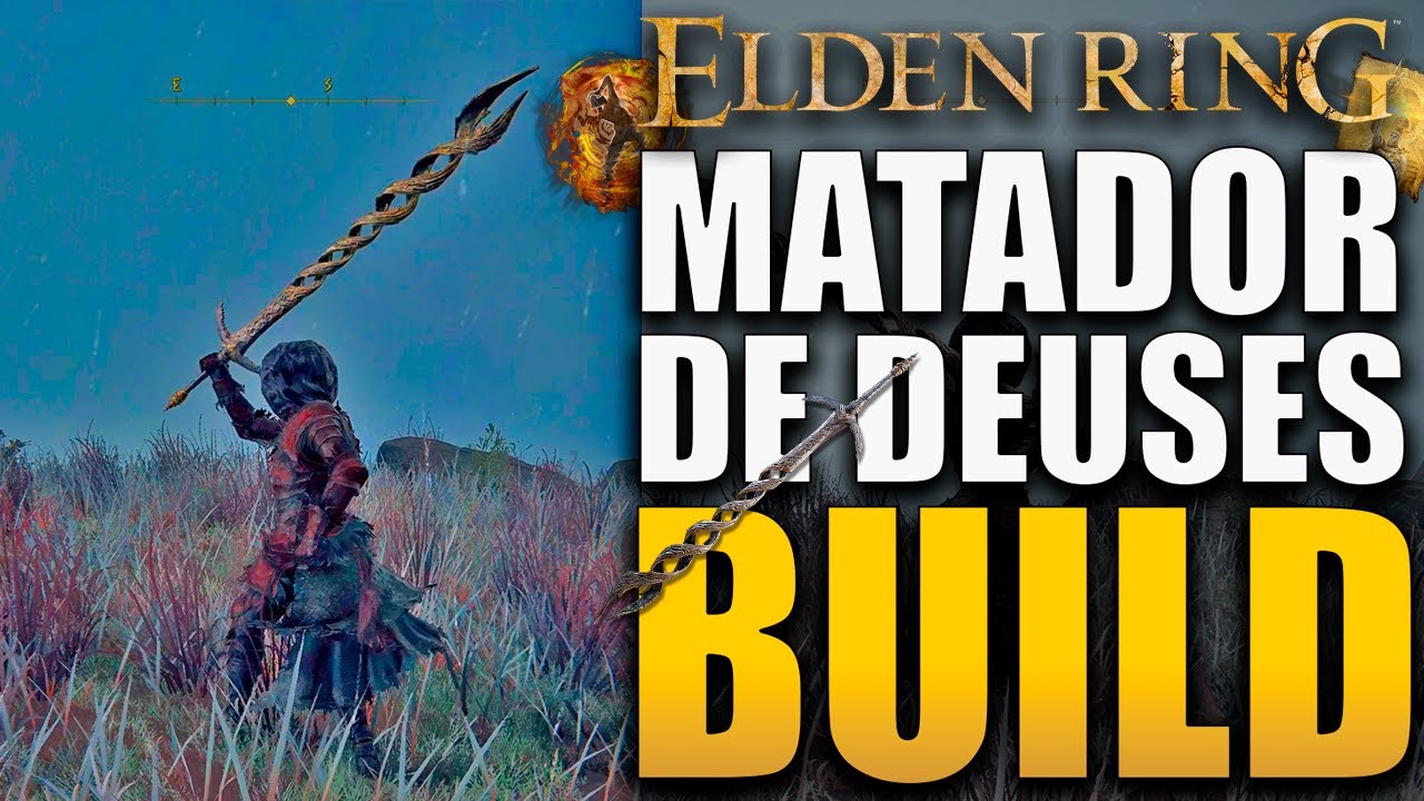 A MELHOR BUILD DO MATADOR DE DEUSES (GODSLAYER) - ELDEN RING