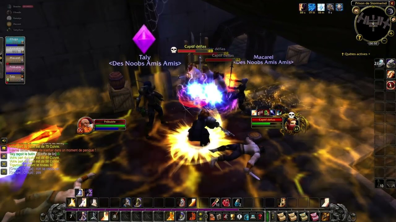 Un hommage au mage // La prison de Hurlevent Hardcore // Stromwind Stockades