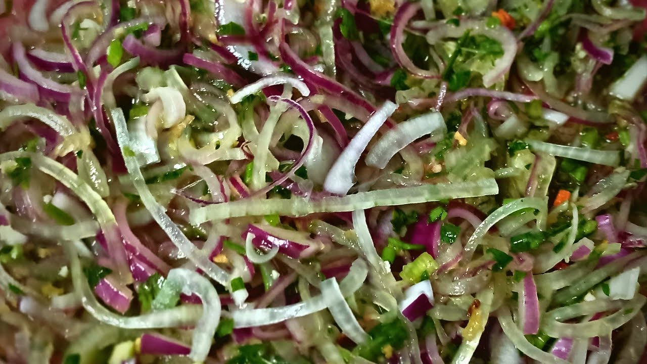 Salada de Cebola para Churrasco - Como Fazer