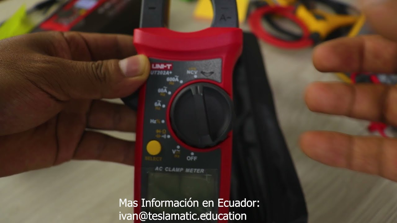 🧰 UNBOXING Pinza Amperimétrica UNI-T UT202A+