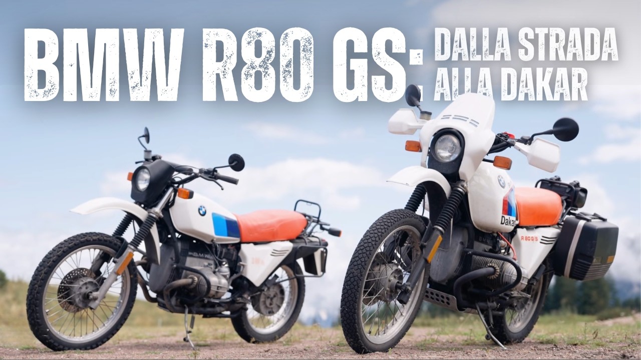 BMW R80 GS: dalla strada alla Dakar – la prima vera adventure - Old Timer