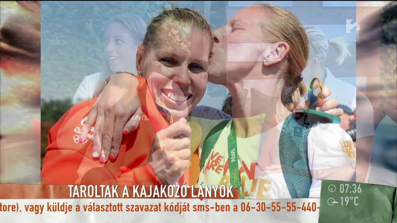 Csipes Tamara határozottan kiállt a férfi kajakozók mellett - tv2.hu/mokka