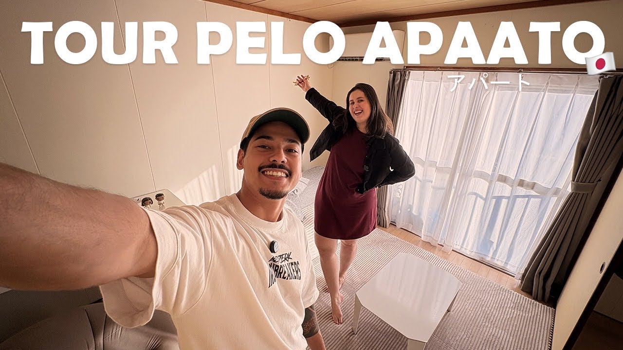 TOUR pelo nosso NOVO apato no Japão