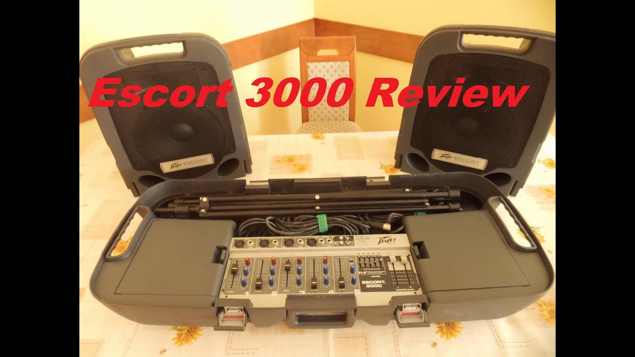 Escort 3000 Review - Portable Sound System