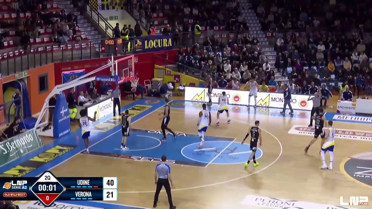 Apu Old Wild West Udine  - Tezenis Verona 76 - 63