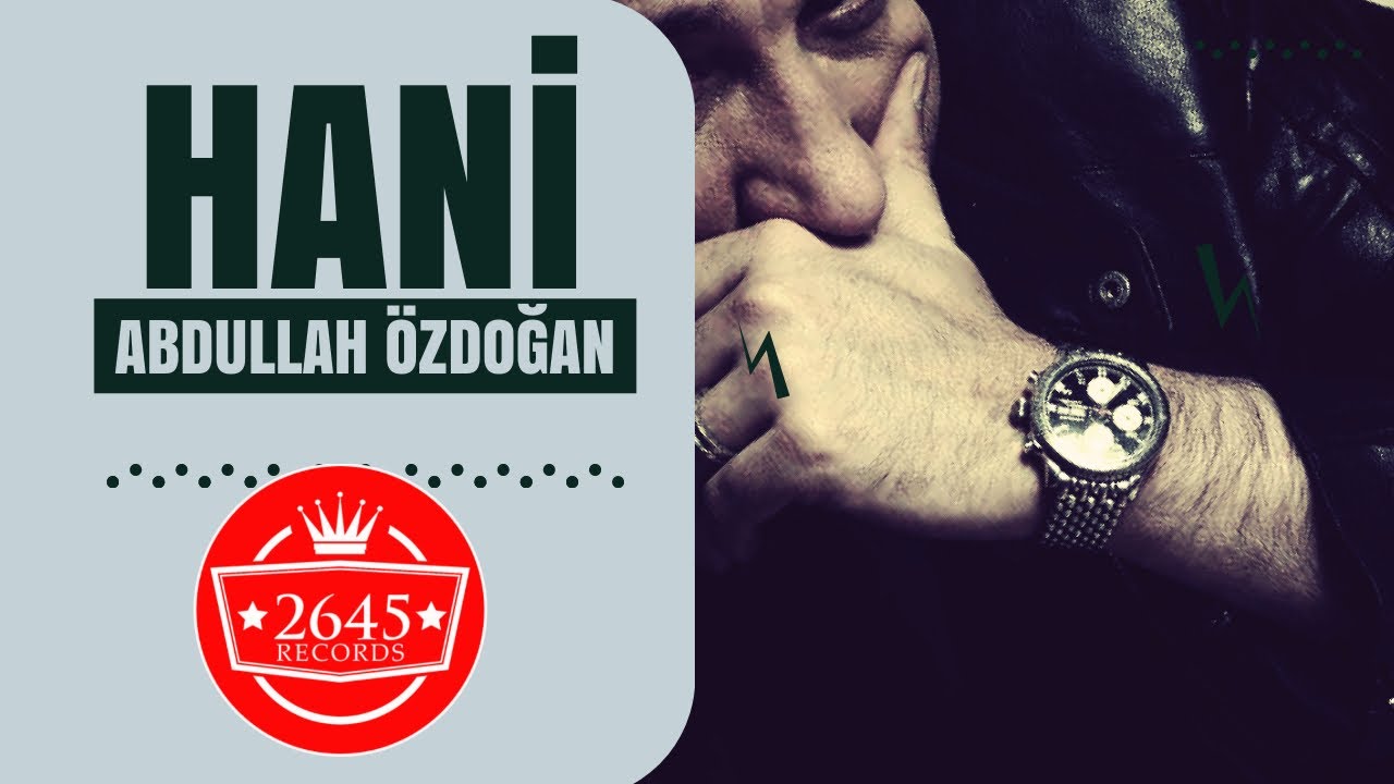 Abdullah &Ouml;zdoğan - Hani (Yeni Şiir)