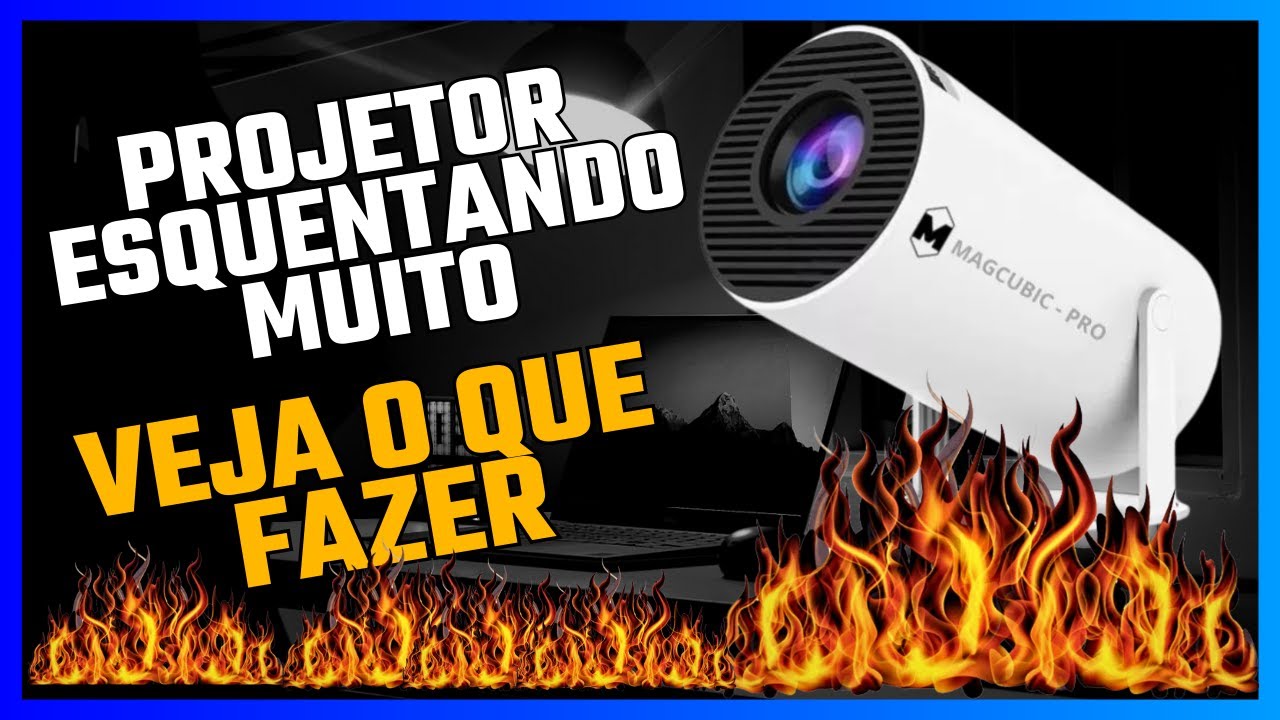 Como Resfriar Projetor HY300 MAGCUBIC Esquentando | Solução para aquecimento e Prolongar Vida Útil 🔥