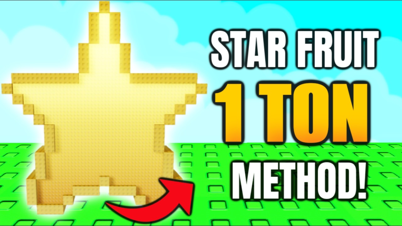 How to GROW the BIGGEST Star Fruit in Grow a Garden 2 ROBLOX
