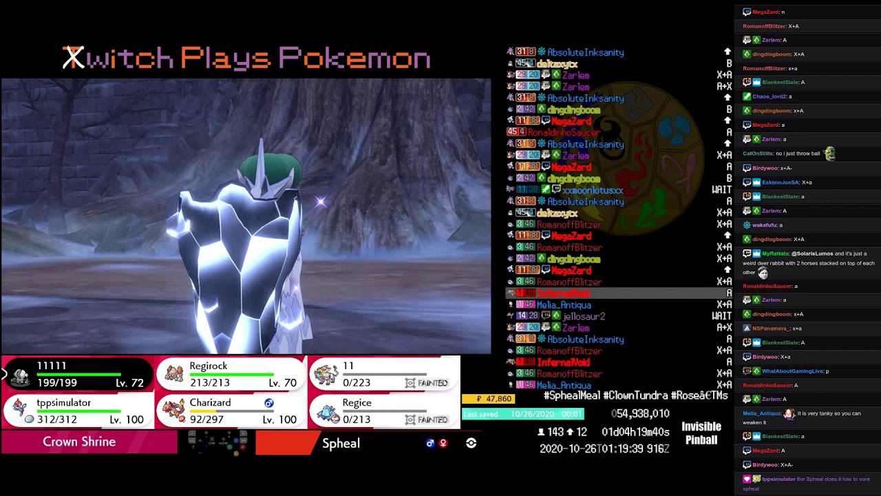TPP The Crown Tundra - Catching Calyrex