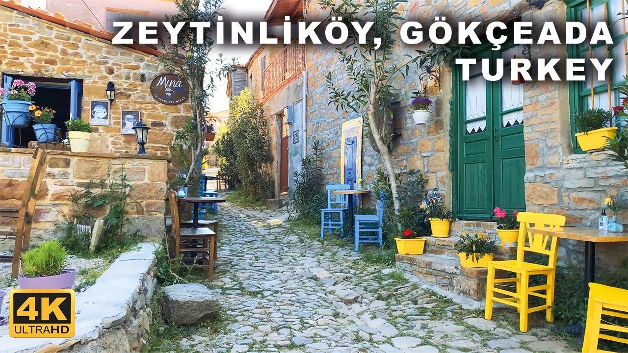 GÖKÇEADA ZEYTİNLİ KÖYÜ EN İYİ RUM KÖYÜ