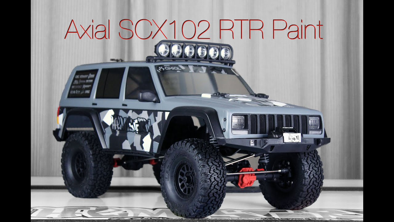 Repainting an RTR body?