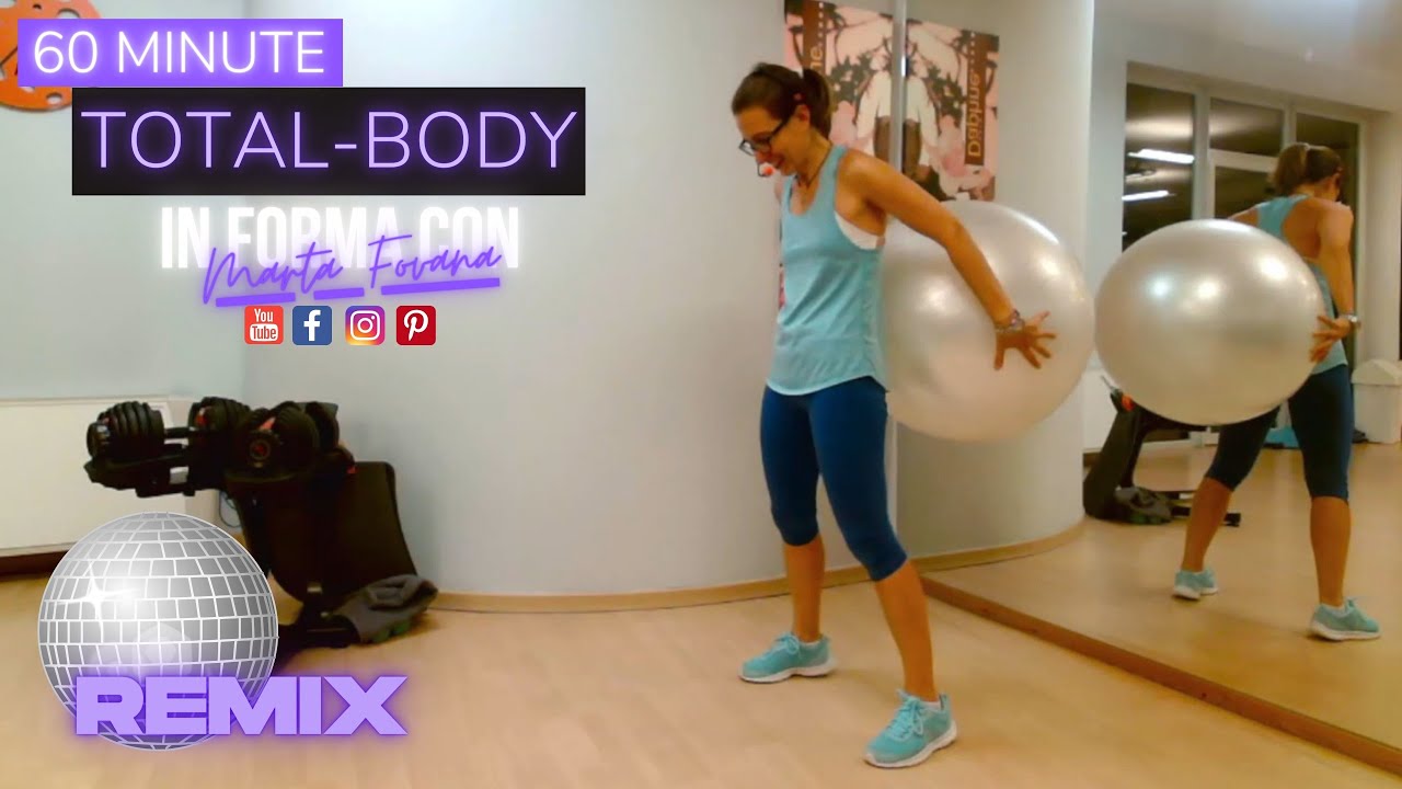 Fitball Workout // 60 minuti di Esercizi con la Swiss Ball per Tonifica & Modella tutto il corpo!