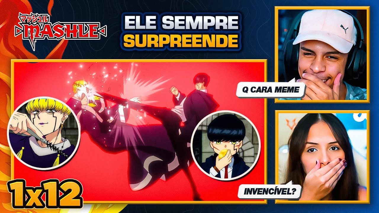 Mashle - EP 12 🇧🇷 | [React em Casal] 🔥