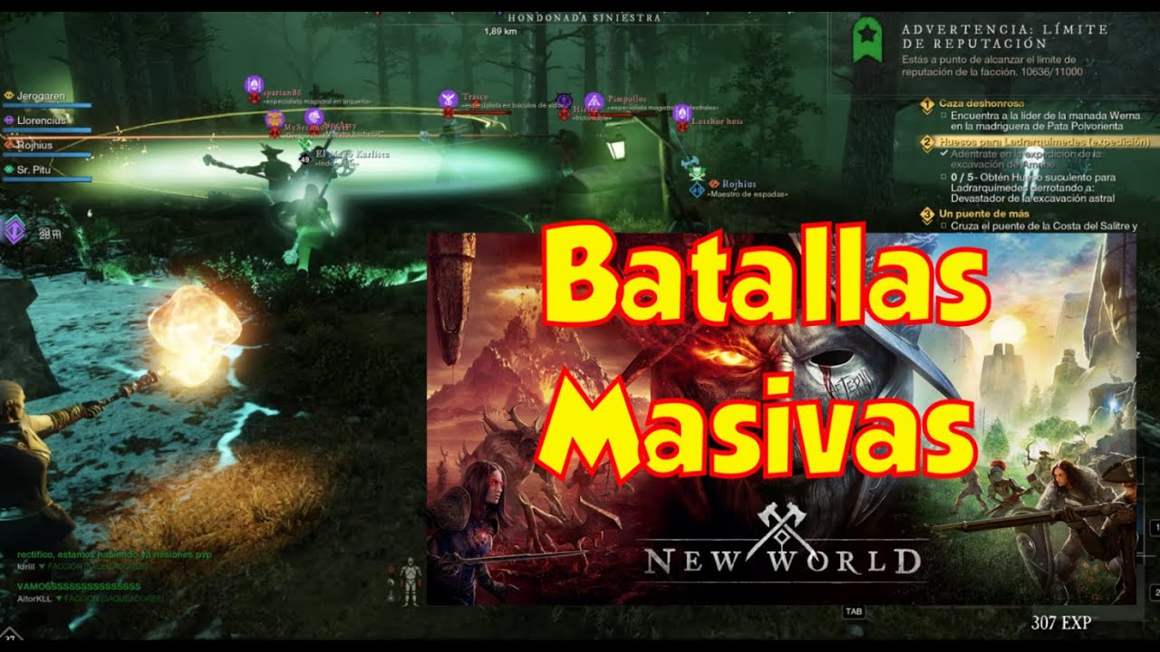 Batallas Masivas - Primer Contacto - New World