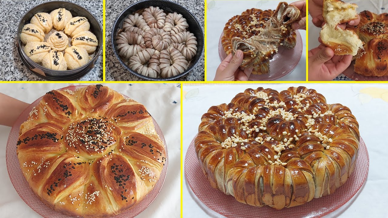 بريوش مالح وحلو بعجينة واحدة ومضمونة بمكونات بسيطة ومذاقات ولا أروع