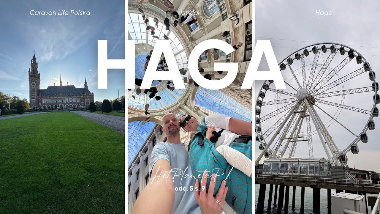 HAGA - PLAŻA I CENTRUM #hitplanetapl odc. 5 s. 9 #caravanlife #nederland #holandia #podr&oacute;że #dziecko