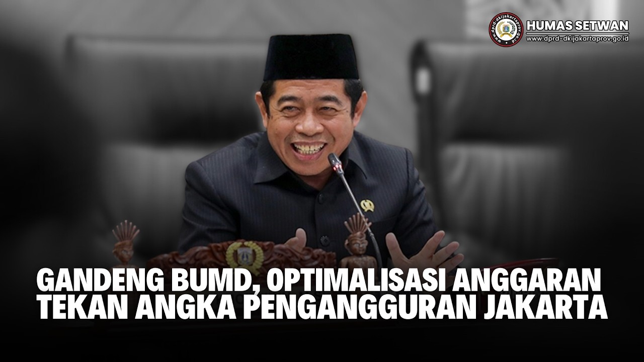 Optimalisasi Anggaran demi Tekan Angka Pengangguran