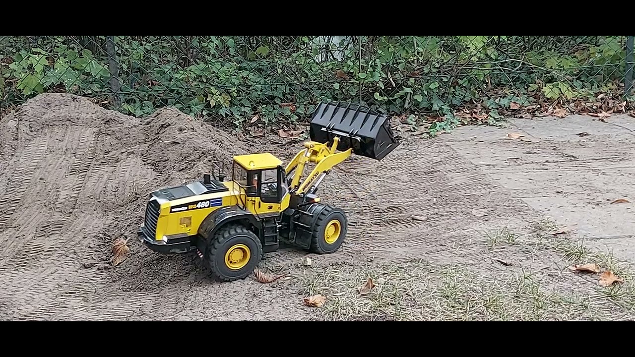 Rc Komatsu WA 480 budowa
