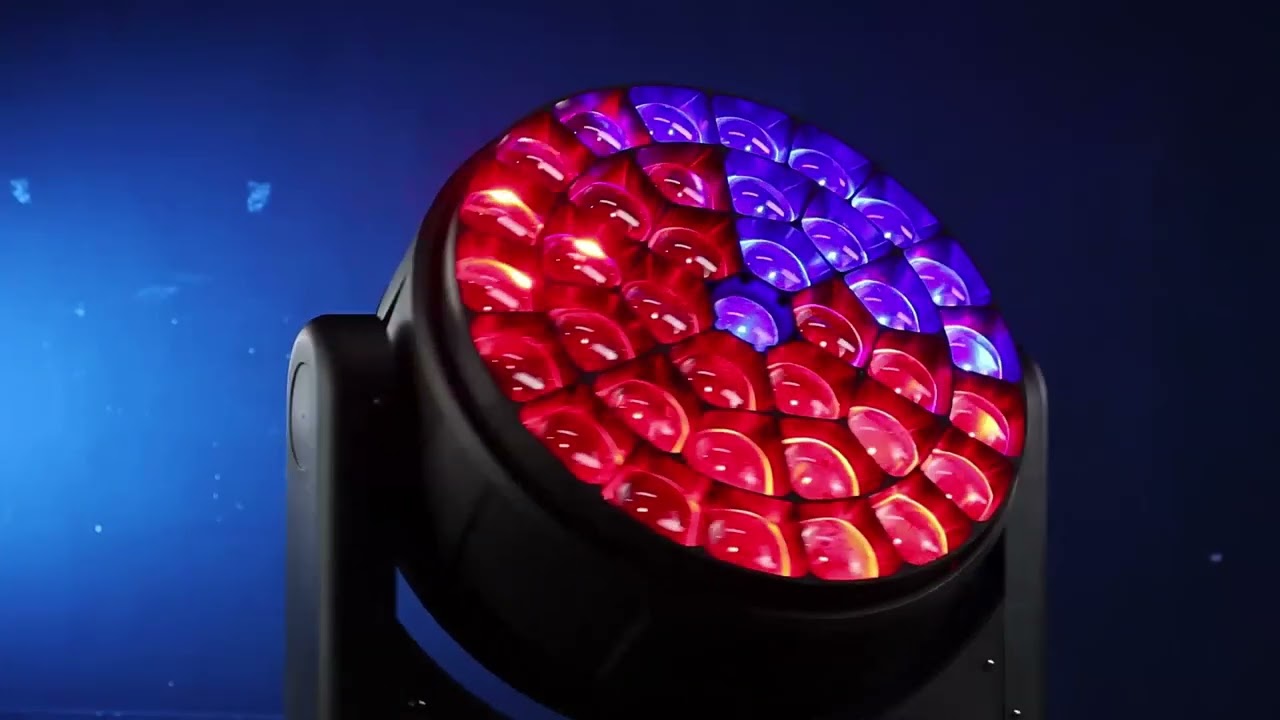 B-EYE 37x40w Zoom LED K25 C109 Demo