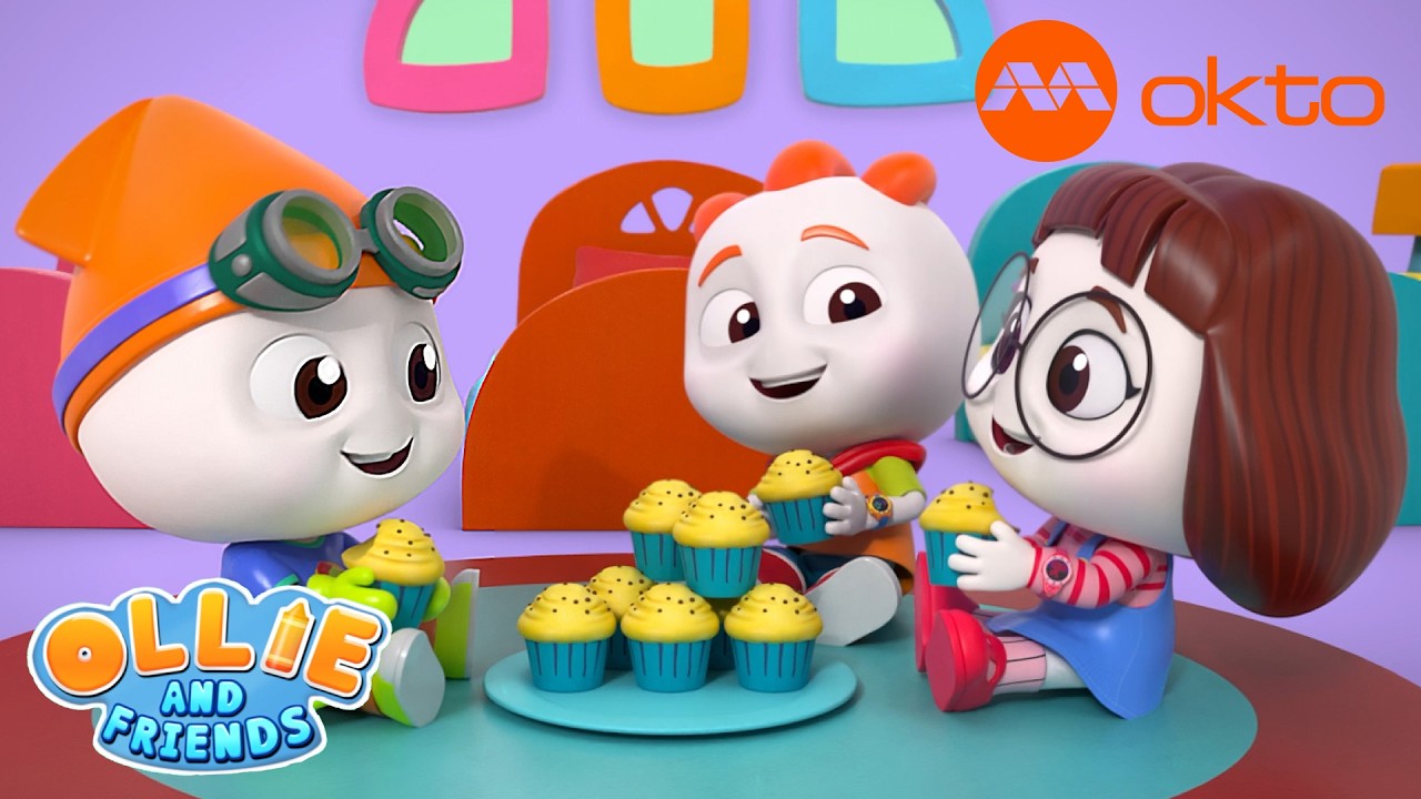 SNACK Song DANCE Share FRIENDS 🍪💃🎉 | Ollie Shorts S3E30 | @Mediacorpokto