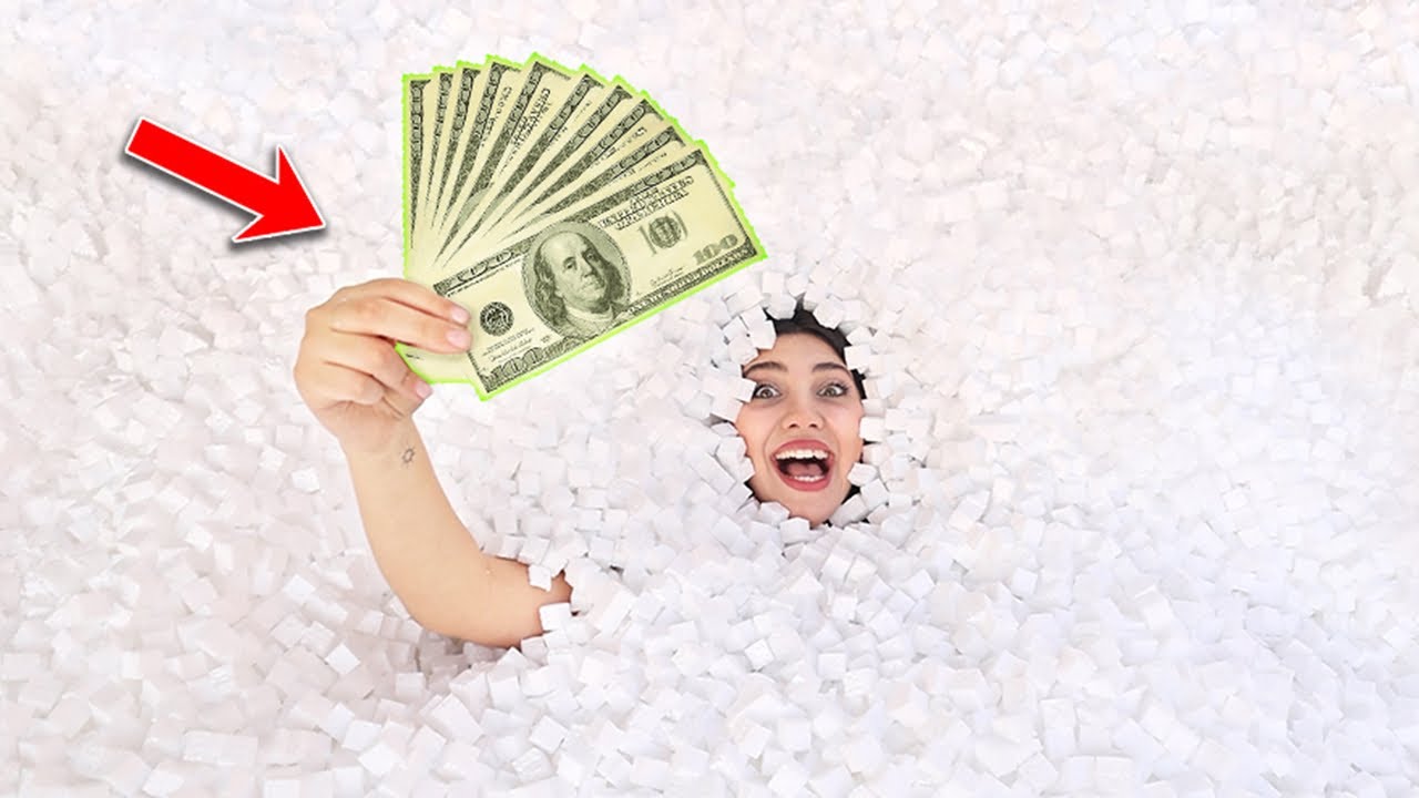 مليوووون حبة فلين داخل الترامبولين😱والفائز يكسب فلوس💰